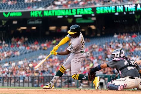 A’s bring up prized rookie Butler before falling to Nats in Washington